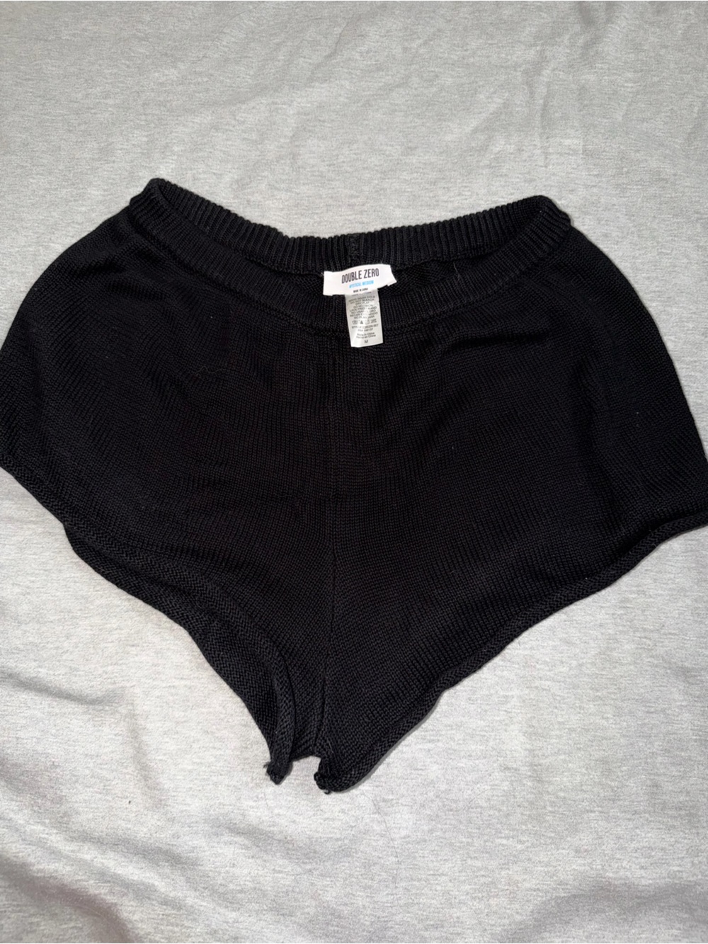 Black Knit Sweater Top